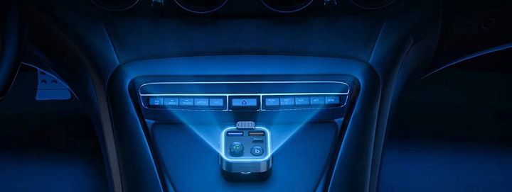 TRANSMITER FM BLUETOOTH SZYBKA ŁADOWARKA QC USB PD zdjęcie 6