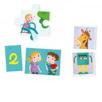 DLA DZIECI  8 W 1 EDUKACYJNY ZESTAW GIER