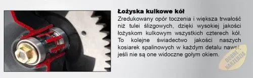 Kosiarka spalinowa z napędem Cub Cadet LM3 DR53S 4w1 MYSPEED z koszem MOCNA na Arena.pl