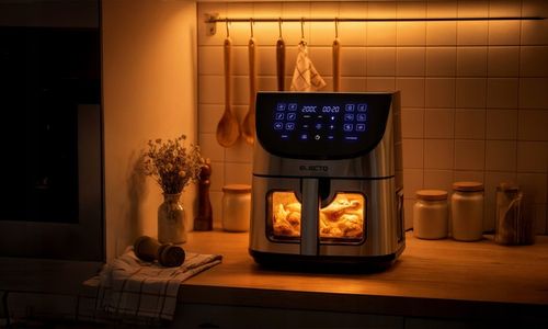 FRYTKOWNICA BEZTŁUSZCZOWA AIR FRYER 8L DUŻA FRYTOWNICA 2000W 14 na Arena.pl