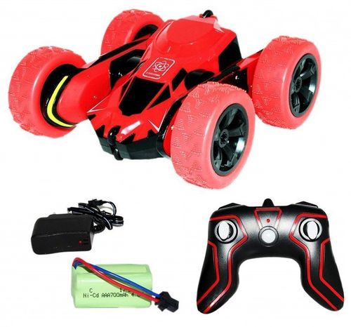 Mini samochód wyczynowy RC 1:28 - Czerwony na Arena.pl