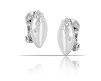 klipsy z kryształkiem preciosa z kolekcji classic (e4262ag)