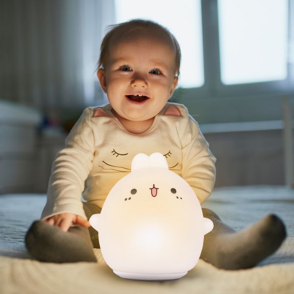 Lampka Nocna LED dla Dzieci Króliczek RGB + Pilot zdjęcie 9