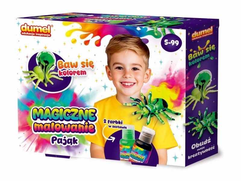 MAGICZNE MALOWANIE PAJĄK zdjęcie 1