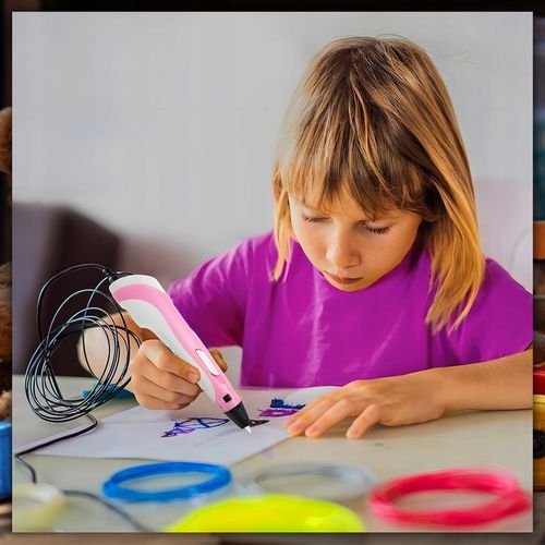 DŁUGOPIS 3D DRUKARKA MAGICZNY PEN DLA DZIECI ZESTAW + 10 METRÓW WKŁADU na Arena.pl