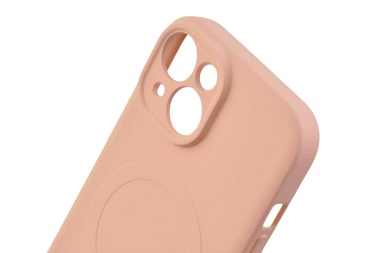 Etui Mercury Goospery MagSafe Silicone do Apple iPhone 15 różowy zdjęcie 4