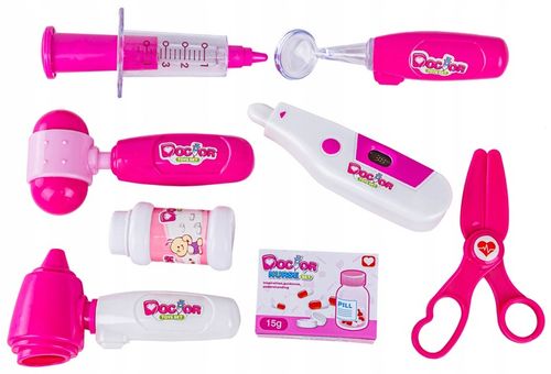 Zestaw Lekarza Mały Doktor w Walizce Zabawa W Lekarza dla Dzieci Akcesoria na Arena.pl