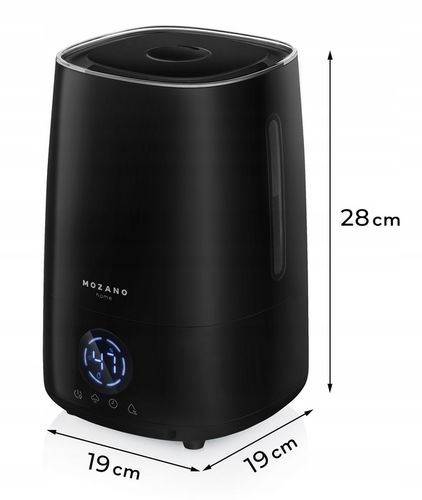 NAWILŻACZ POWIETRZA LAMPKA NOCNA AUTOMATYCZNY JONIZATOR DYFUZOR + na Arena.pl