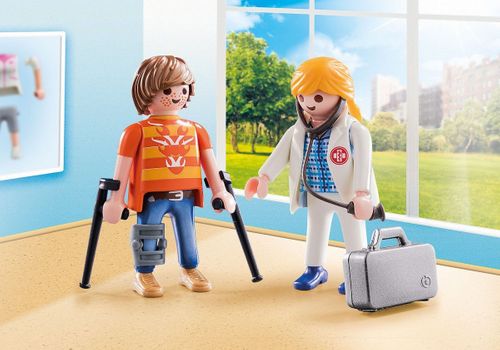 Figurka Duo Pack Lekarka i pacjent na Arena.pl