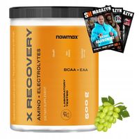 nowmax X RECOVERY 500 g BCAA EAA REGENERACJA MASA ENERGIA I SIŁY WITALNE
