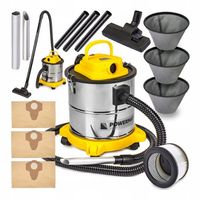 Odkurzacz do POPIOŁU separator KOMINKOWY przemysłowy DMUCHAWA 3w1 2000W