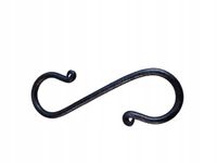 Hak podwójny ogniwo łączące duże 14 cm