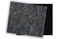 SZKLANA DESKA NA KUCHENKĘ 60x52 043A ZŁOTO