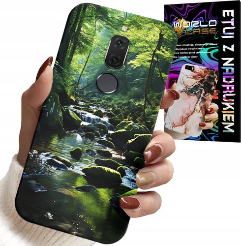 ETUI DO HUAWEI MATE 10 LITE - LAS RZEKA STRUMIEŃ PRZYRODA WIDOKI na Arena.pl