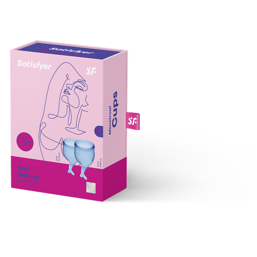 Feel Secure Menstrual Cup Set Dark Blue na Arena.pl