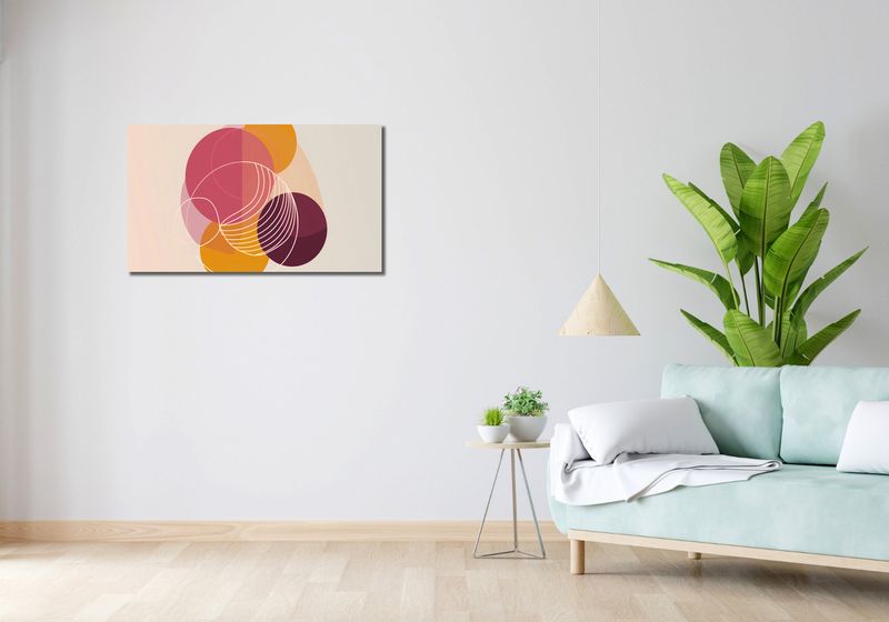 Obraz 90x50cm Przenikanie Ciepła zdjęcie 2