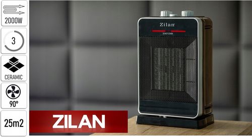TERMOWENTYLATOR GRZEJNIK CERAMICZNY ZILAN 2000W na Arena.pl