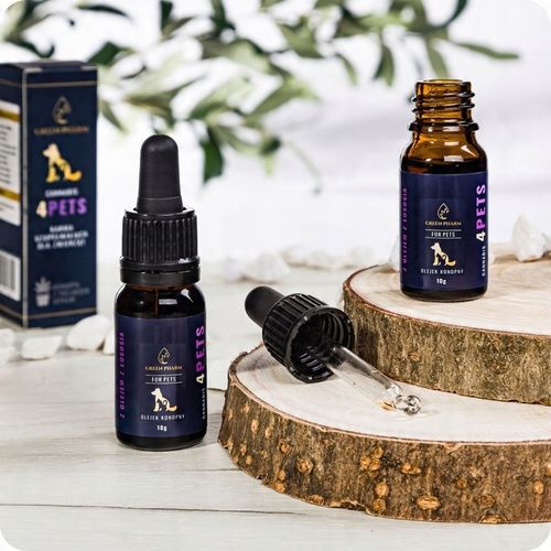 Olejek CBD 3% | Dla Psa| Dla Kota 300mg 11ml | Weterynaryjny | Bez THC na Arena.pl