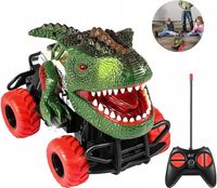 AUTO ZDALNIE STEROWANE SAMOCHÓD DINOZAUR RC LED
