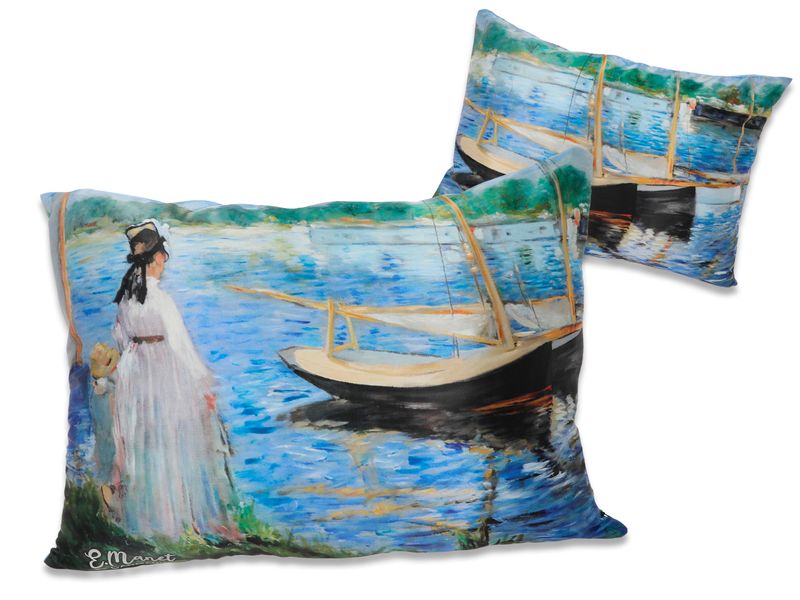 Poduszka z wypełnieniem/suwak - E. Manet (CARMANI) zdjęcie 1