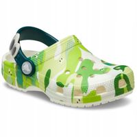 Dziecięce Buty Chodaki Crocs Classic Glow Slime Monster 210730 Clog 23-24