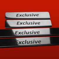 Listwa progowa SUBARU XV MK1 EXCLUSIVE Stal nierdzewna 304 połysk 4szt