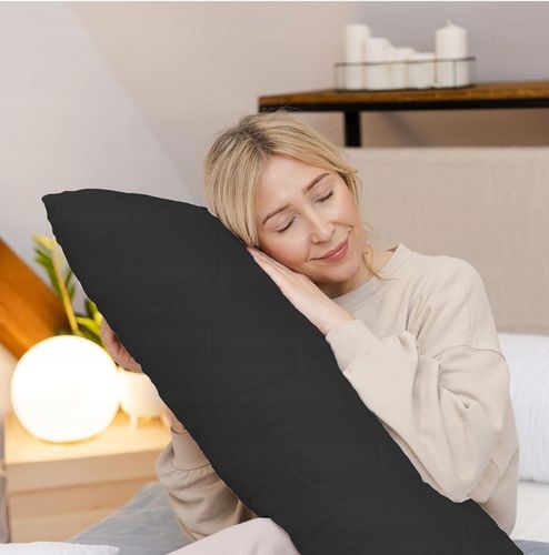 KOMPLET KOŁDRA CAŁOROCZNA ANTYALERGICZNA 160x200 + 2x PODUSZKA 70x80 CZARNY na Arena.pl