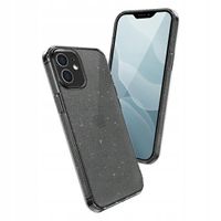 2 x UNIQ etui LifePro Tinsel iPhone 12 mini5,4" czarny/vapour smoke