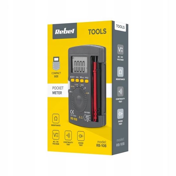 Miernik Uniwersalny Multimetr Kieszonkowy zdjęcie 4