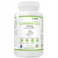 Gurmar GS4 75% kwasów gymnemowych Cukier Apetyt 90