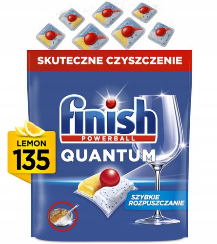 FINISH Kapsułki Quantum 135 lemon na Arena.pl