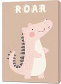Obraz 70x100cm Wzory dla Dzieci, Dziewczynki i Chłopca - Roar