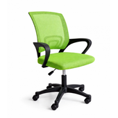 fotel biurowy obrotowy mikrosiatka do biurka ko03zie