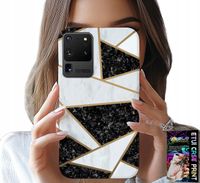 ETUI DO SAMSUNG GALAXY S20 Ultra - ELEGANCKIE MODNE WZORY CASE + FOLIA