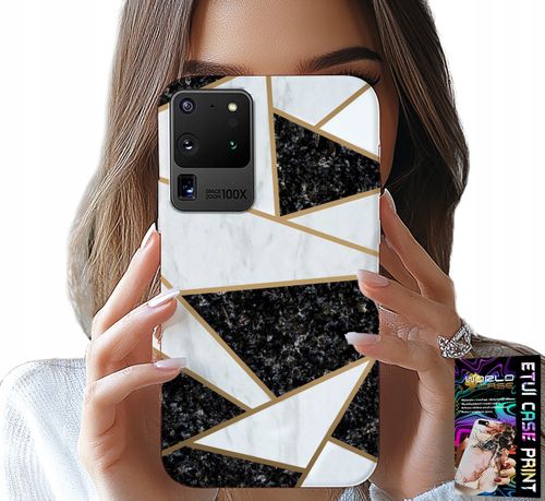 ETUI DO SAMSUNG GALAXY S20 Ultra - ELEGANCKIE MODNE WZORY CASE + FOLIA na Arena.pl