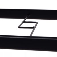 DUŻY STÓŁ OGRODOWY TARASOWY SZKLANY 120x70cm MEBLE NA OGRÓD TARAS BALKONOWY