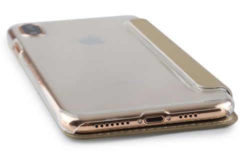 GUESS BOOK IRIDESCENT  - iPhone XS Max - GOLD na Arena.pl