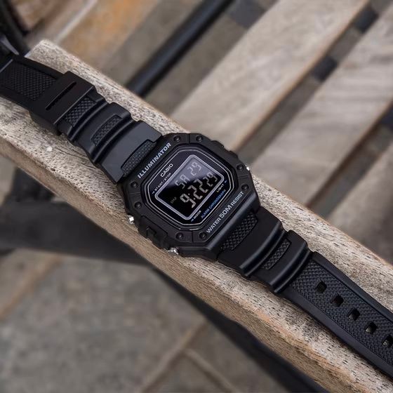 ZEGAREK MĘSKI CASIO W-218H-1B + BOX zdjęcie 7