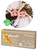 MATA PIANKOWA EDUKACYJNA SKŁADANA DWUSTRONNA DLA DZIECI 180x200cm