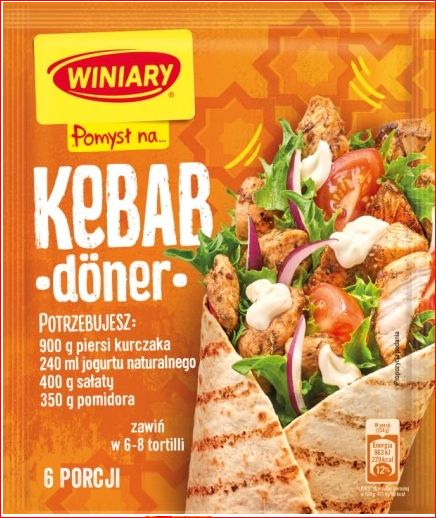 WINIARY POMYSŁ NA KEBAB 28G zdjęcie 1