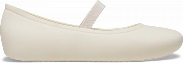 Dziewczęce Balerinki Baletki Półbuty Crocs Brooklyn 209429 Flat 33-34 zdjęcie 3