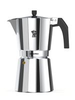 Kawiarka aluminiowa Pezzetti Italexpress 14 filiżanek włoski styl srebrna