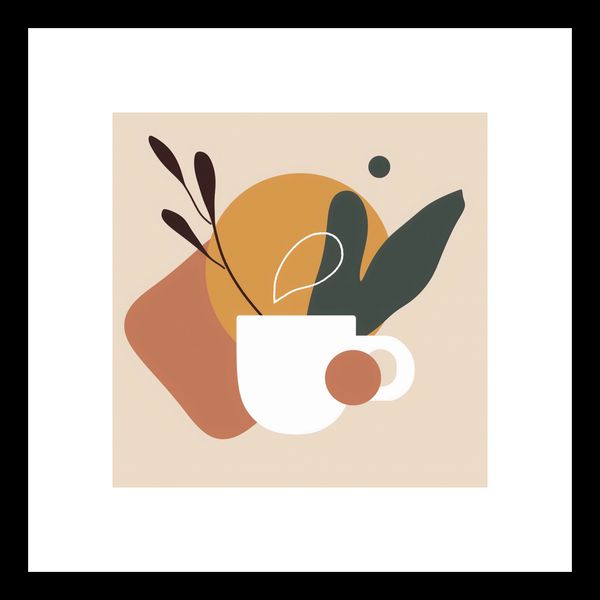Plakat 20x20cm Ranna Kawka zdjęcie 3