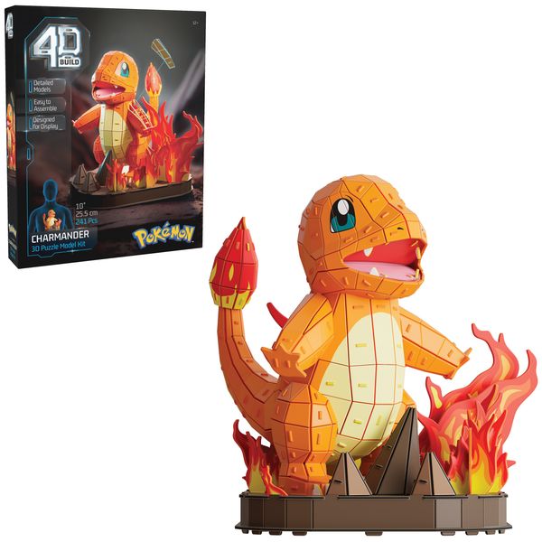 Puzzle 3D Spin Master Pokémon Charmander 241 elementów 12+ zdjęcie 7