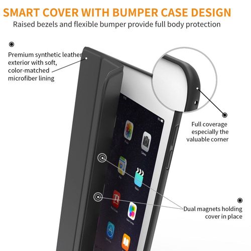 TECH-PROTECT SMARTCASE IPAD 9.7 2017/2018 BLACK na Arena.pl