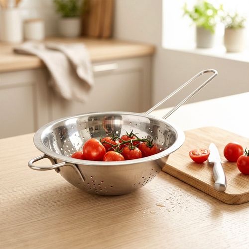 Cedzak kuchenny stalowy 16 cm na Arena.pl
