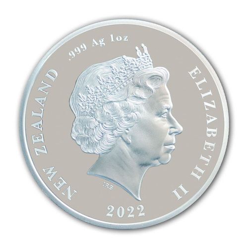 Black Ferns kolorowany 1 uncja Srebra 2022 Proof na Arena.pl