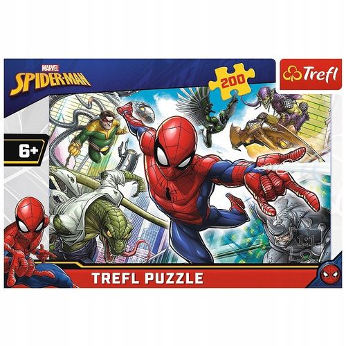 puzzle 200 urodzony bohater spiderman 13235 na Arena.pl
