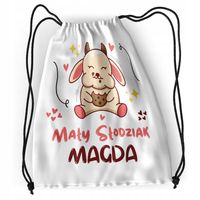 Plecak Sportowy Szkolny Dla Magdy Córki Dziecka Z Nadrukiem Ze Zdjęciem