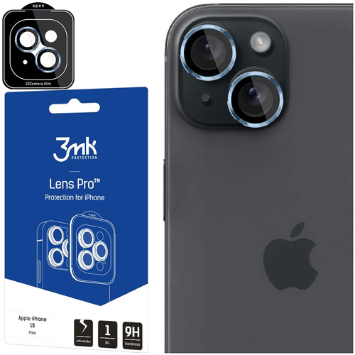 Apple iPhone 15 Plus - 3mk Lens Protection Pro Blue na Arena.pl